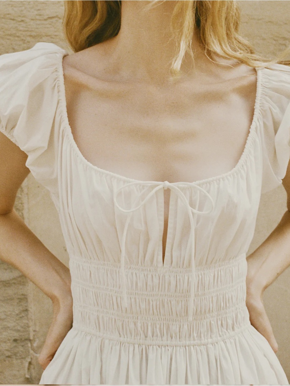 Doen Quinn Dress in Salt - Picture 9 of 12